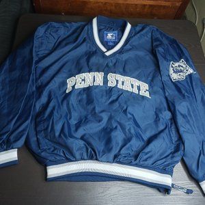 VTG Penn State Nittany Lions Starter Jacket Big Spellout, Logo on Sleeve Size XL